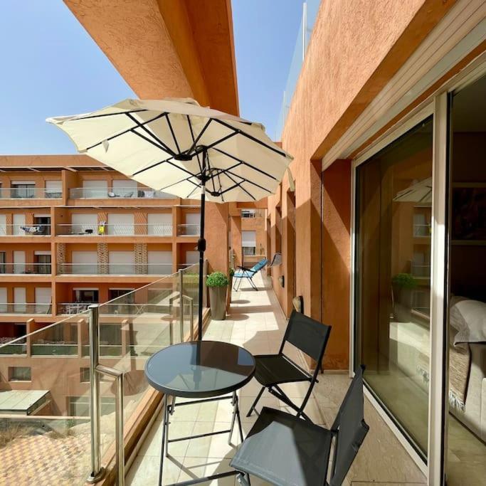 Appartement Centre Gare Gueliz Chic Et Cosy De Marrakech Marrakesh Exterior foto
