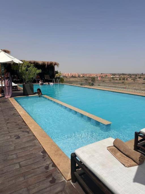 Appartement Centre Gare Gueliz Chic Et Cosy De Marrakech Marrakesh Exterior foto